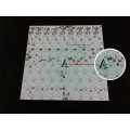 Edgelight led light circuit boards , programmable rgb, CE/ROHS full color led modules